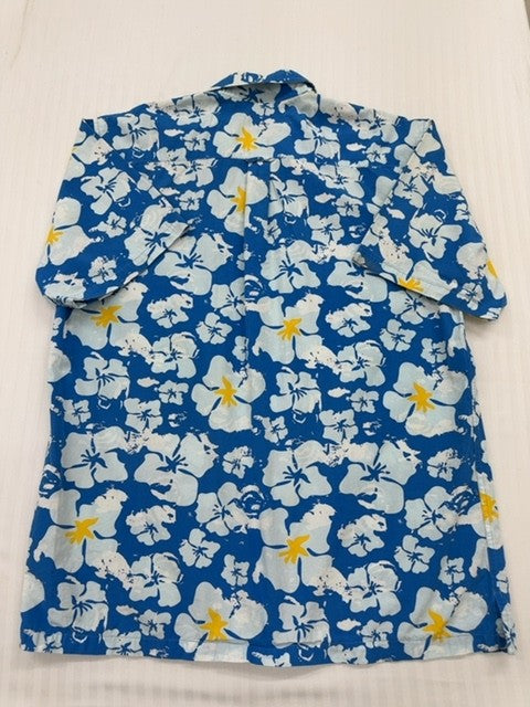 Sads Men's Blue Shirt – Size XL, Short Sleeve, Cotton