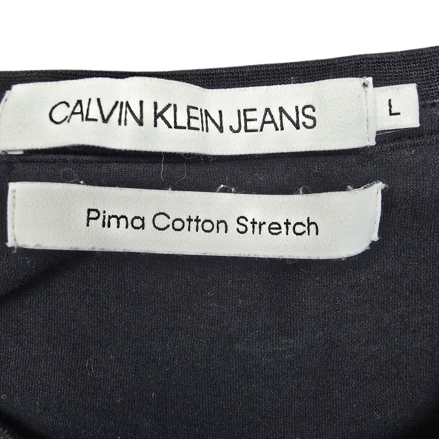 Calvin Klein Women Black T-Shirt size L product image 3