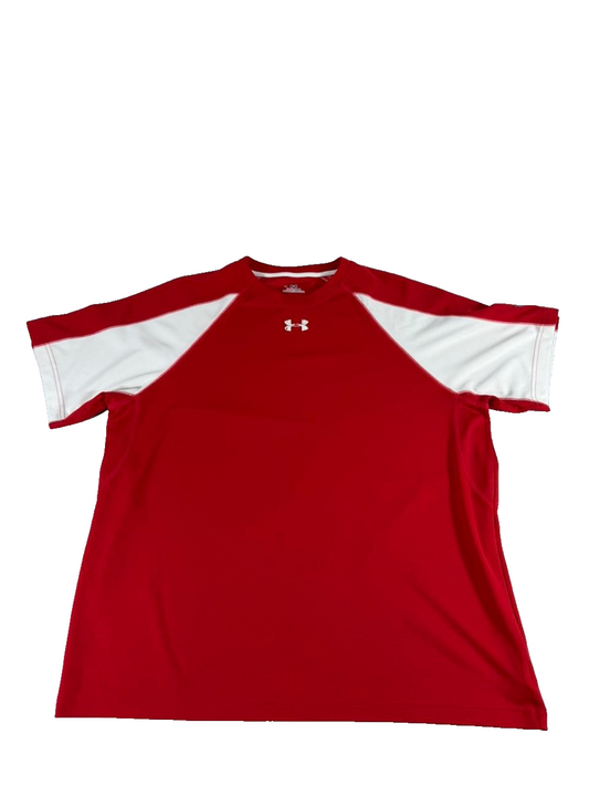 Under Armour Men's Red T-Shirt – Size L – Ref 6C855