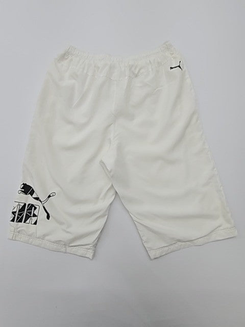 Puma Boys White Shorts size M product image 2