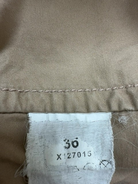 IKKS Boys Tan Cargo Shorts Size 16 Relaxed Drawstring Canvas Cotton