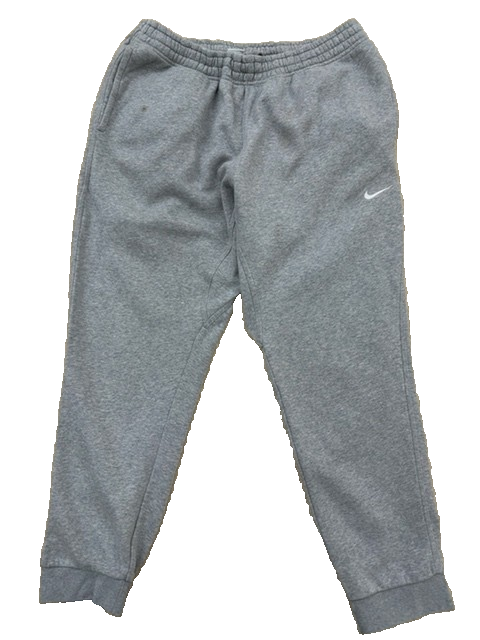 Nike Men's Grey Fleece Jogger Sweatpants XXL Big & Tall Tapered Relaxed
