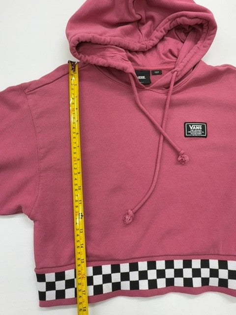 Vans Boys Burgundy Racing Hoodie Pullover Youth Small Regular