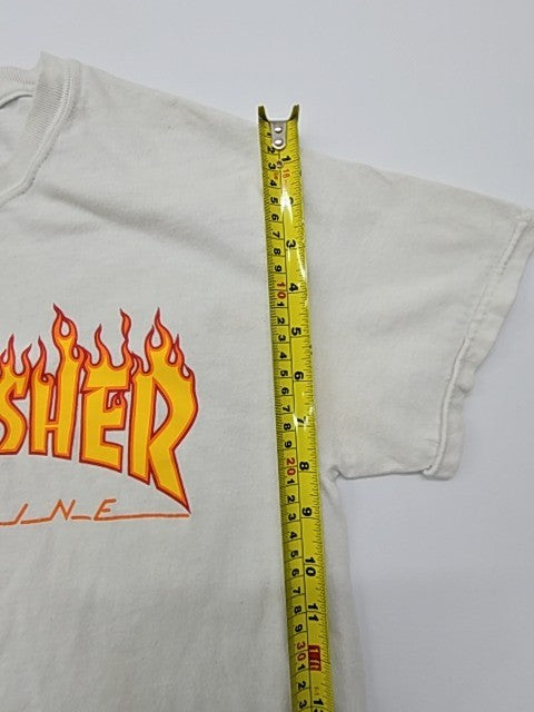 Thrasher Men White T-Shirt size S product image 6