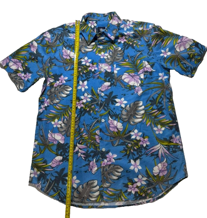 Stussy Aloha Shirt Short Sleeve Shirt M