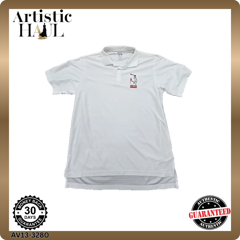 Adidas Men's White Climacool Polo Shirt XL Tennis