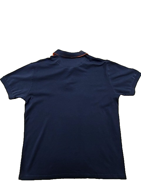 Polo Ralph Lauren Men's XL Navy Short Sleeve Cotton Button Polo Shirt
