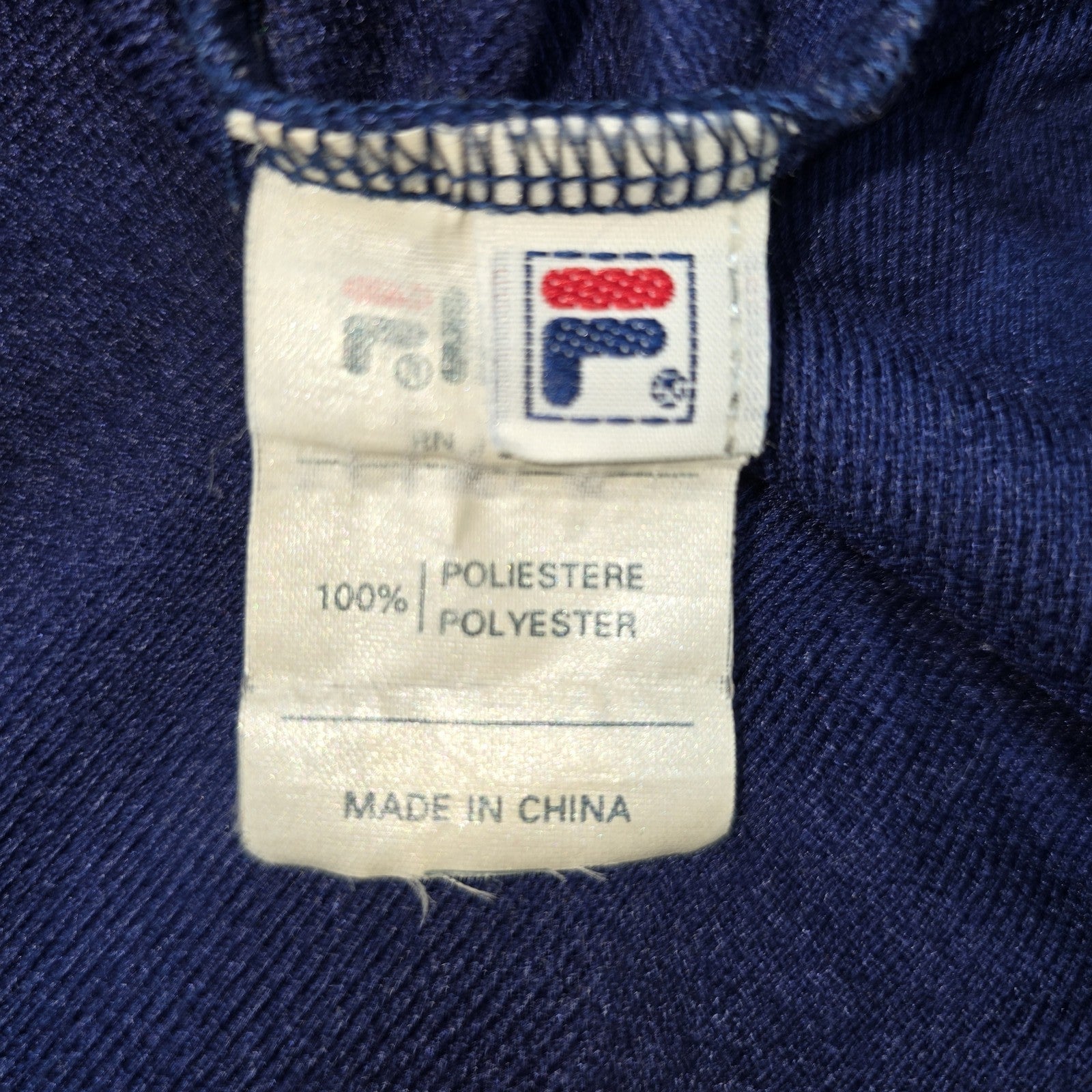 Fila Men Navy Polo Shirt size M product image 4