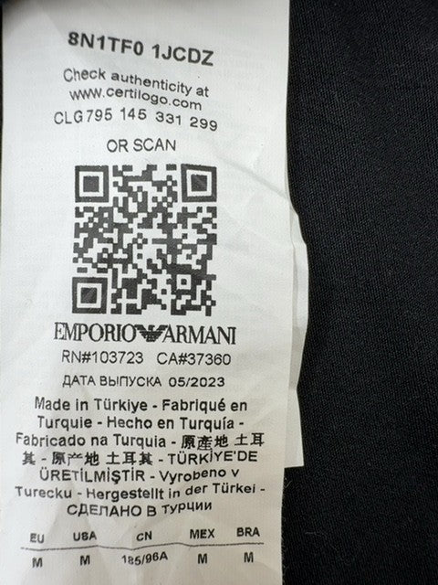 Emporio Armani Men Black T-Shirt size M product image 4