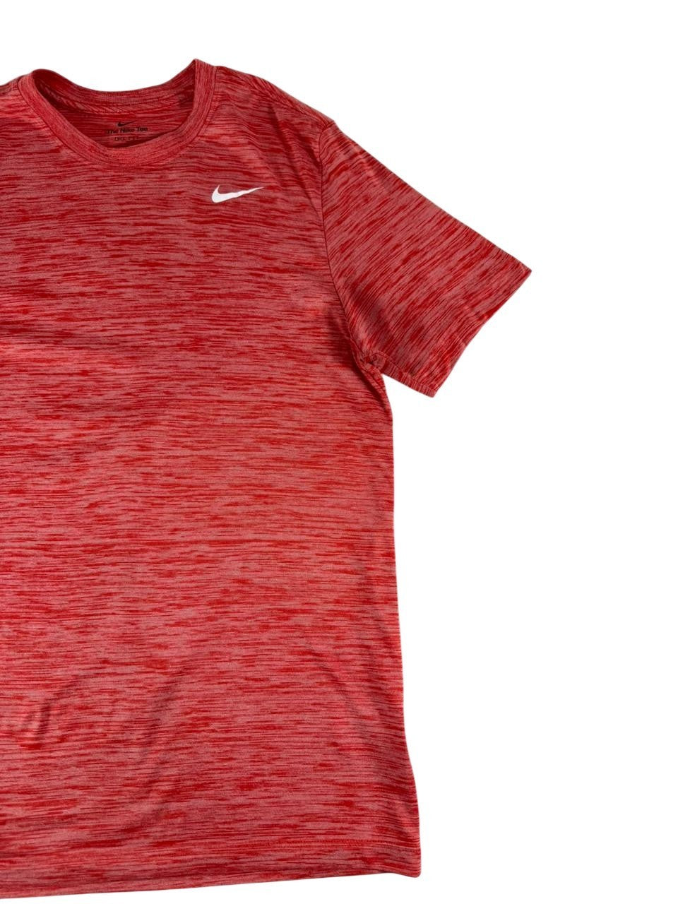 Nike Men's Dri Fit Athletic T-Shirt Red Short Sleeve Running Training Size Medium