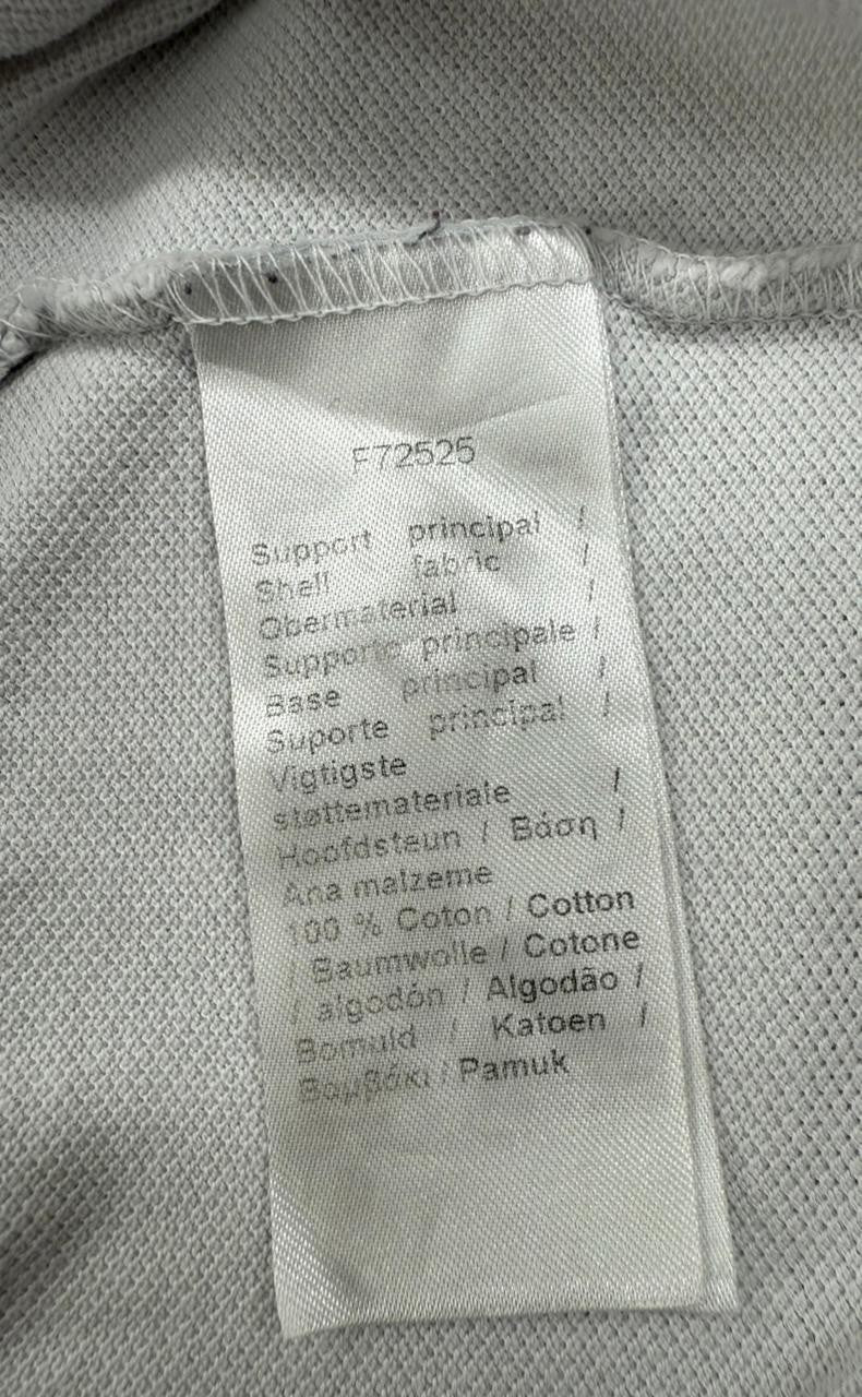 Lacoste Olympic Grey Cotton Pique Polo L Men Classic Fit Croc Logo