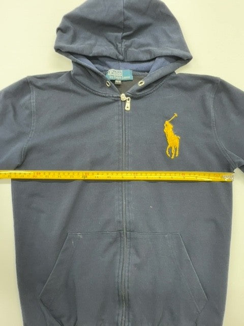 Polo Ralph Lauren Boys Navy Hoodie size 18-16 product image 6