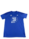 New Balance Men's Blue T-Shirt – Size L, Short Sleeve