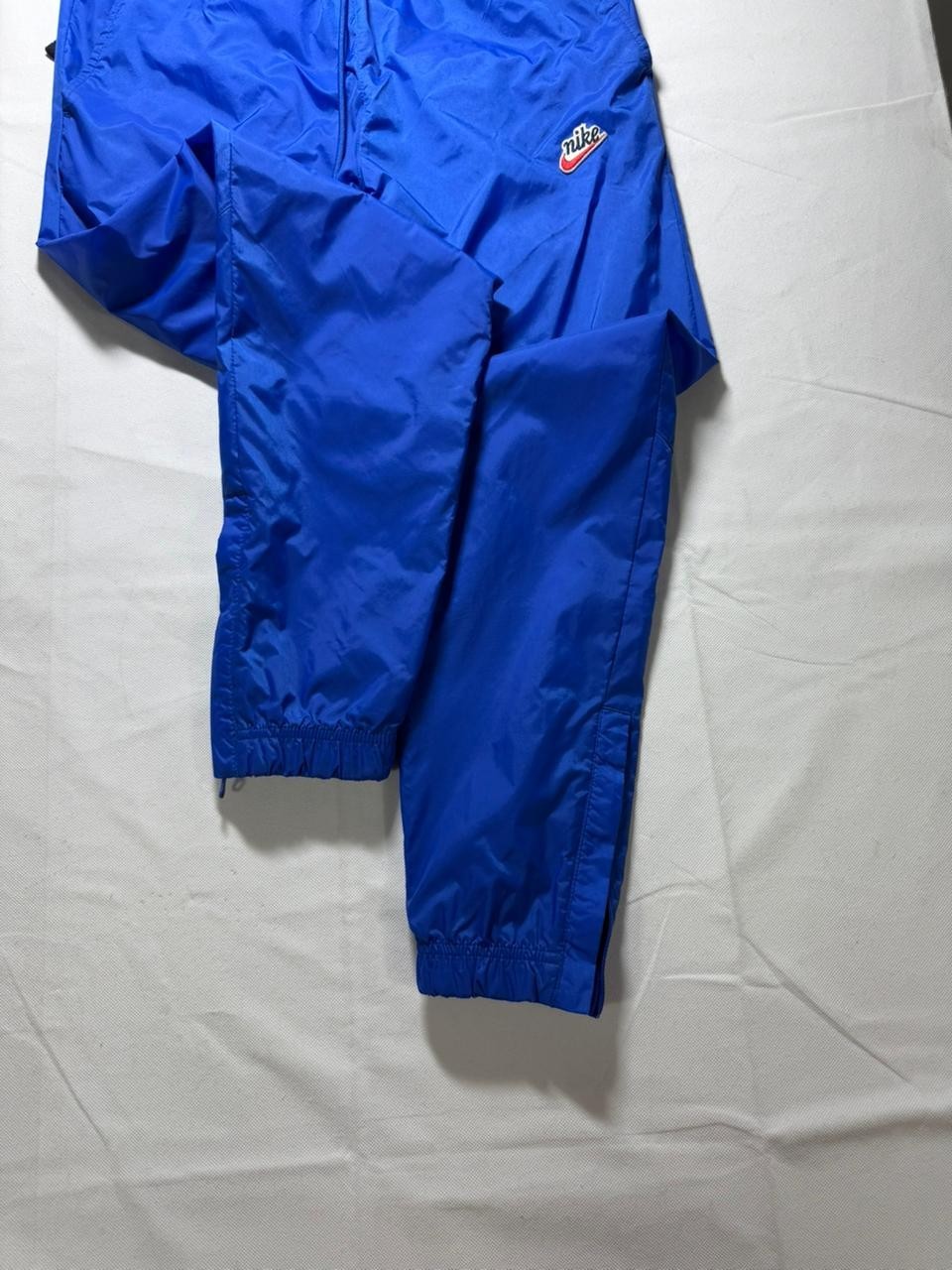 New Medium Nike Sportswear Woven Tech Joggers Blue Training Comfort | S
