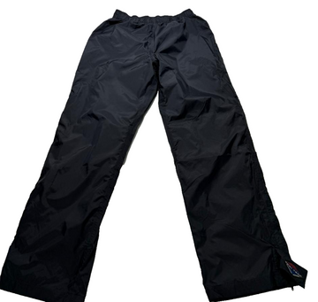 Columbia Men's Black Rebel Roamer Rain Pants Size L Made In Malaysia