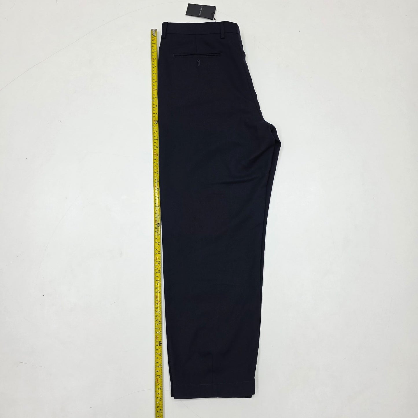 Giorgio Armani Pleated Wide-Leg Cropped Trousers Leg 50R BNWT