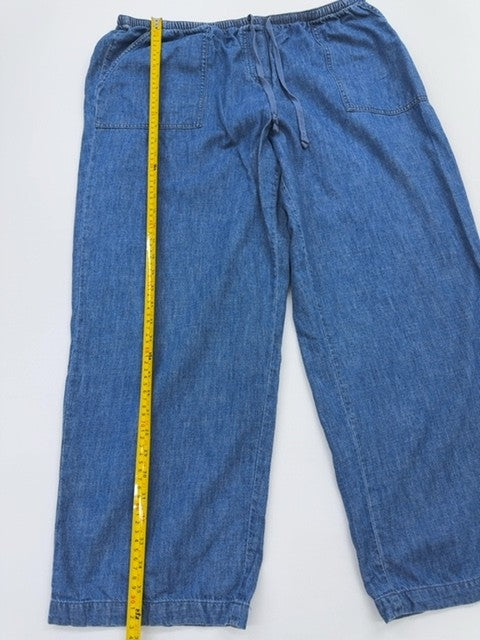 L.L.Bean Women Blue Pants size XL product image 5