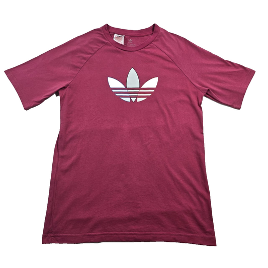 Adidas Men's T-Shirt – Size M, Logo, Short Sleeve