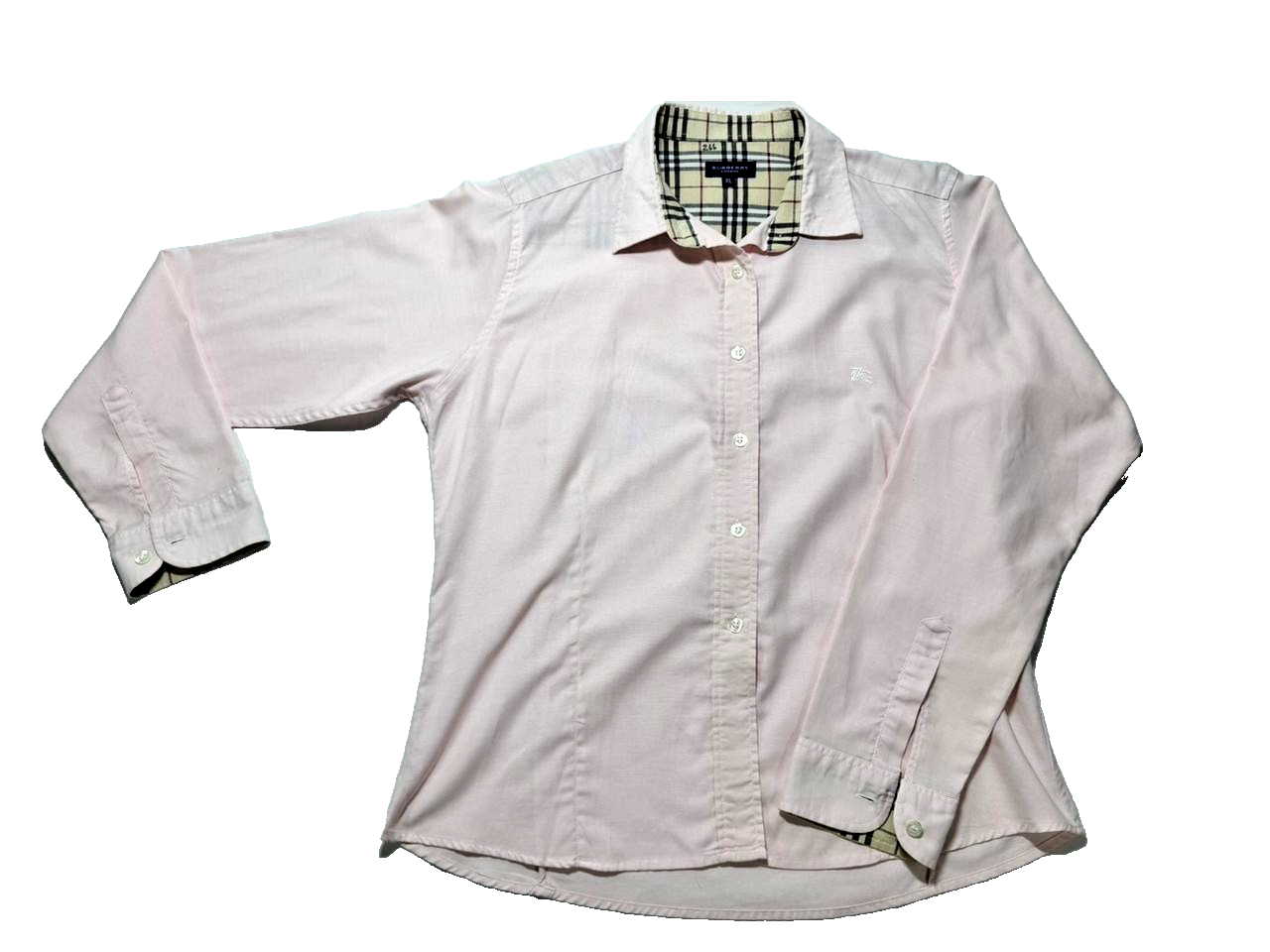 Burberry London Nova Check Collar And Cuffs Shirt - Size XL