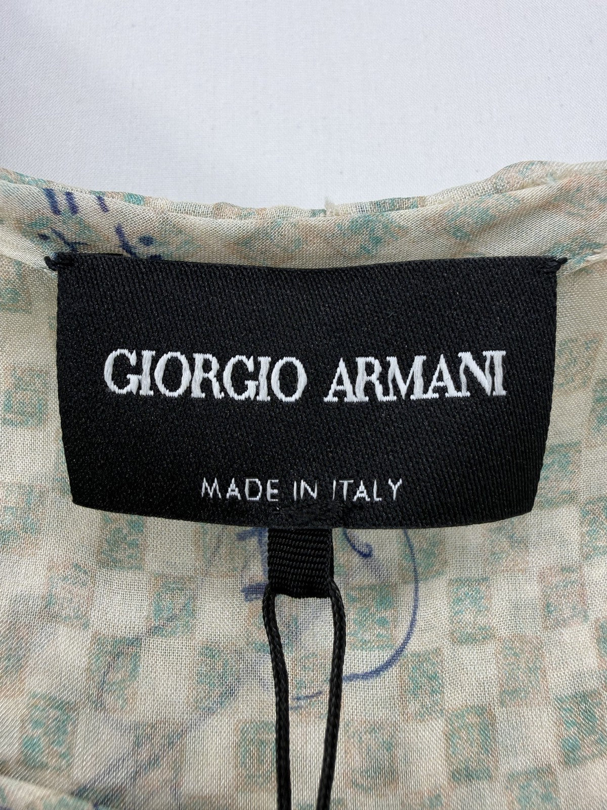 Giorgio Armani Women Green Blouse size 44 product image 6