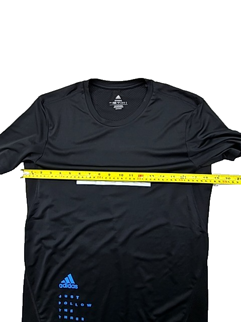 Adidas End Plastic Waste Black Stripe S Sustainable T-Shirt