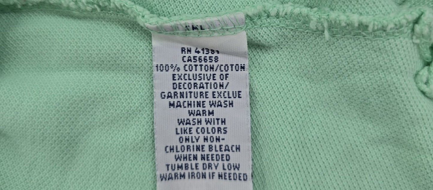 Polo Ralph Lauren Men's College Green Polo Shirt Size S Custom Slim Fit