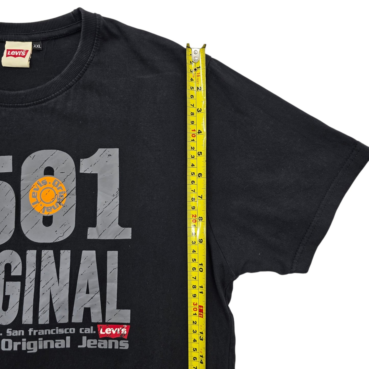 Levi's Men Black T-Shirt size XXL product image 6