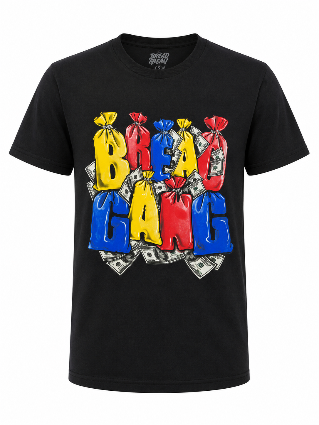 BREAD & BEAN Boys Black T-Shirt size S product image 2