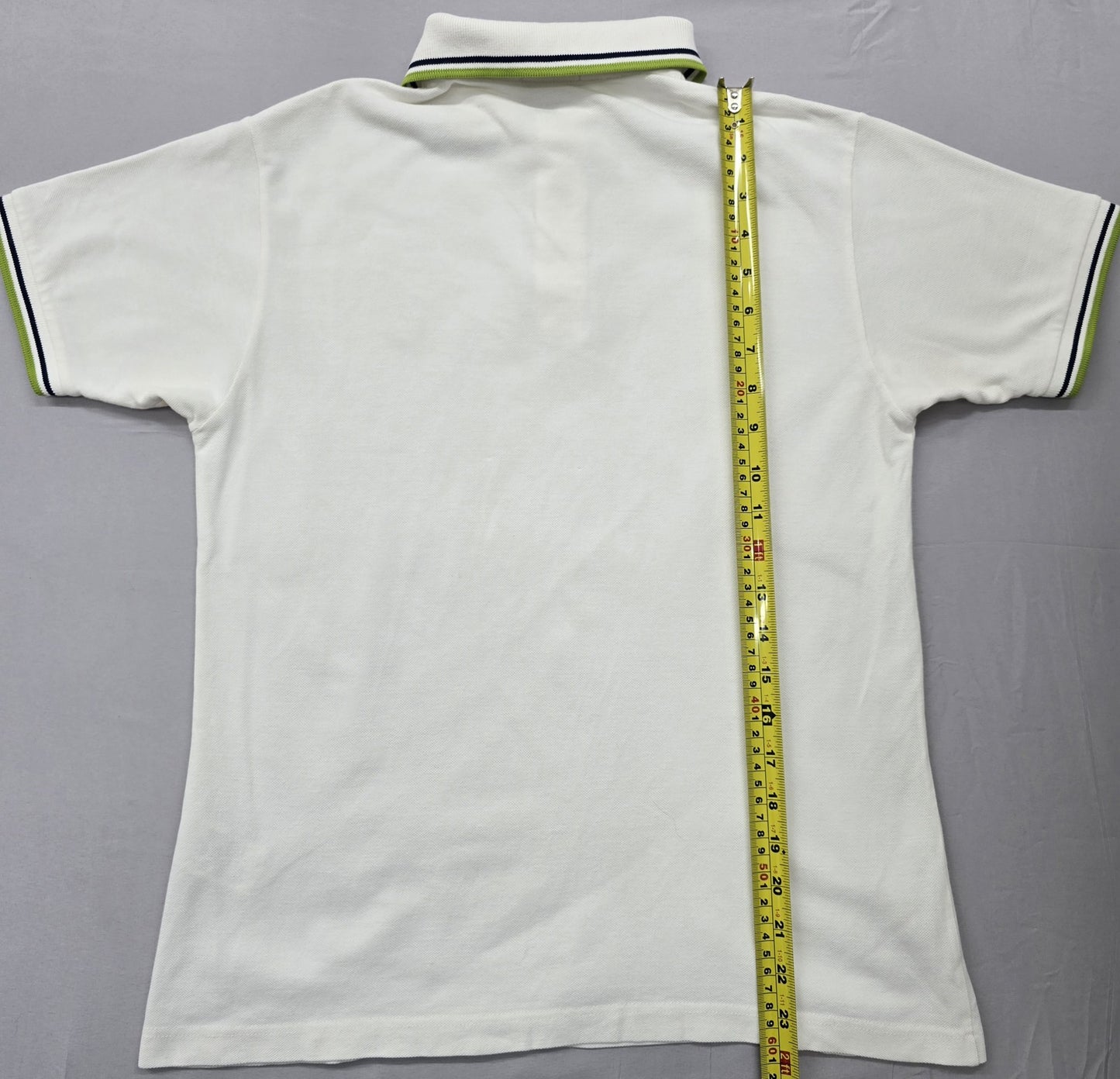 Fred Perry Kids White Polo Shirt 14Yrs Tipped Collar Laurel Wreath England