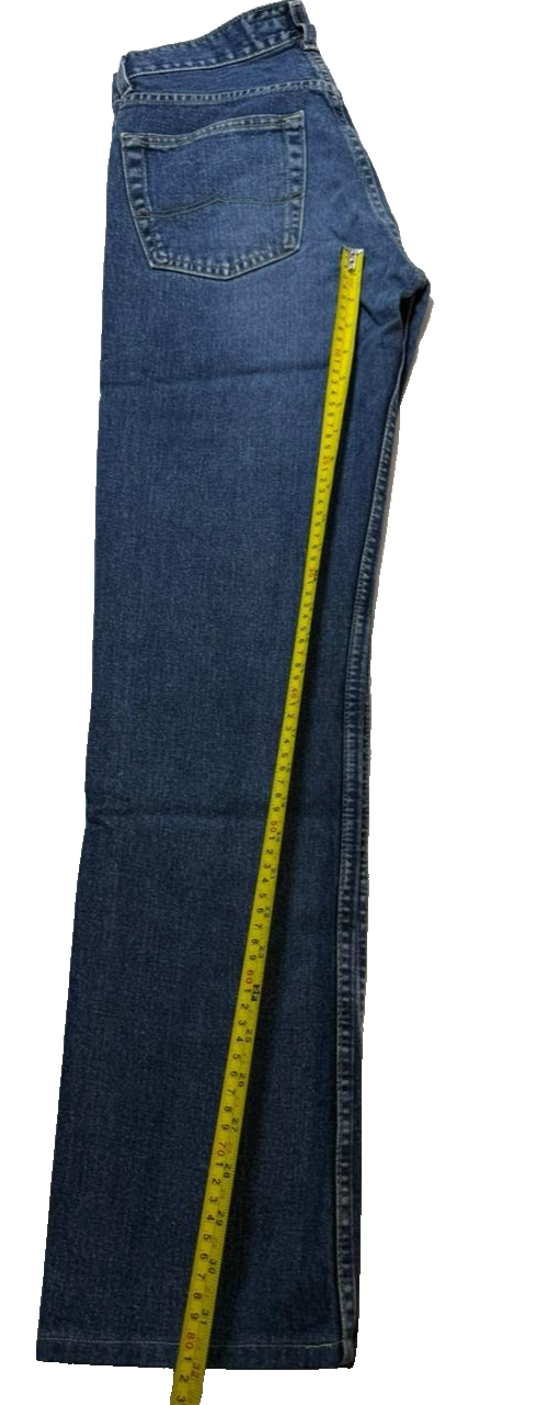 Mustang Officially Licensed Women Straight Logo Jeans Pants Size 31
