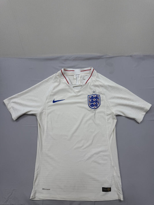 Nike Unisex White Jersey – Size S, England england England One-off
