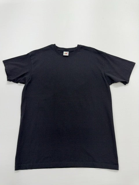Fruit of the Loom Men's Black T-Shirt – Size M, Brand Department Type Style