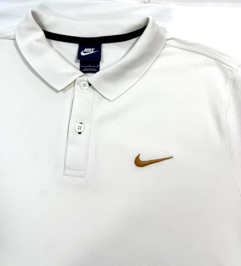 Nike Roger Federer Wimbledon Lawn Open Polo Shirt - Size L