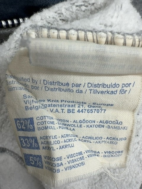 Champion Men's Gray Fleece Pullover Hoodie Size L C Logo