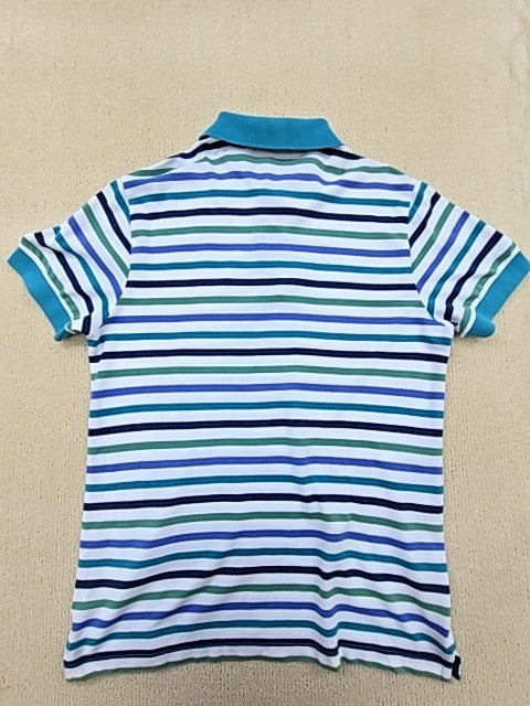 Kappa Multicolor Striped Cotton Polo Shirt Men's XL Short Sleeve