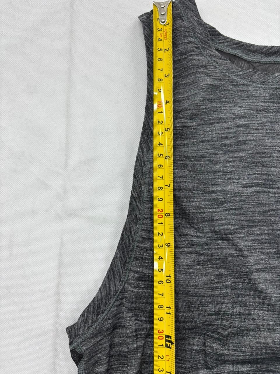 Lululemon Work The Circuit 2 In 1 Tank Top Mesh Racerback Cross Strap Bra Size 4