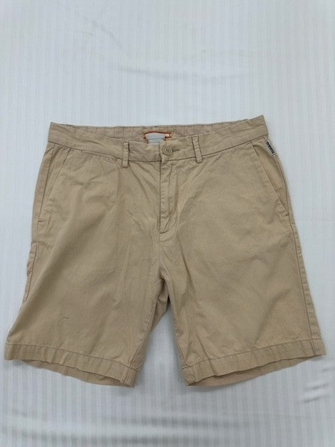 Napapijri Men's Beige Bermuda Shorts Size 34