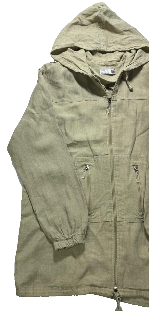 Zip Up Hooded Jacket For Men - Size 4