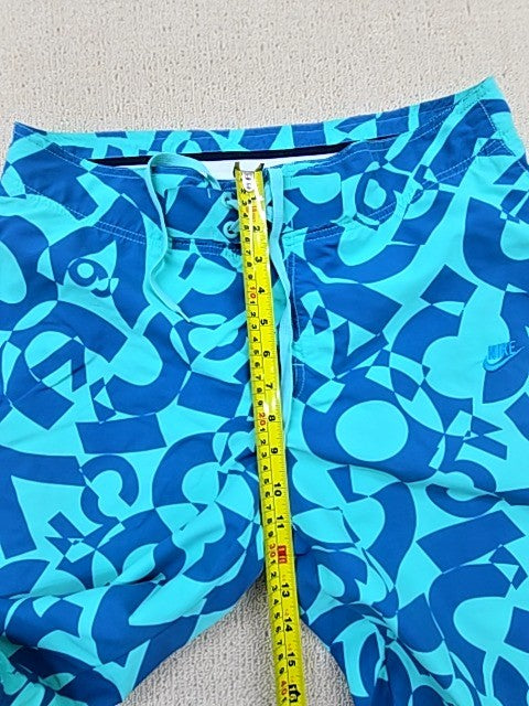 Nike Men's Blue Turquoise Swim Trunks Volley Short Size M