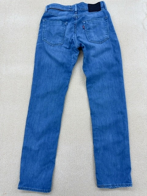 Levi's 501 Original Fit Jeans W29 L32 Medium Wash Men Straight Leg
