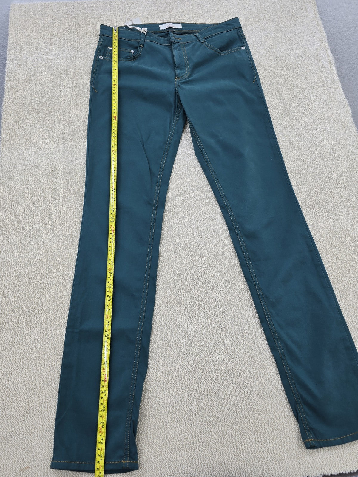 Harmont & Blaine Men's Jeans Size 44 Dark Green Denim Regular