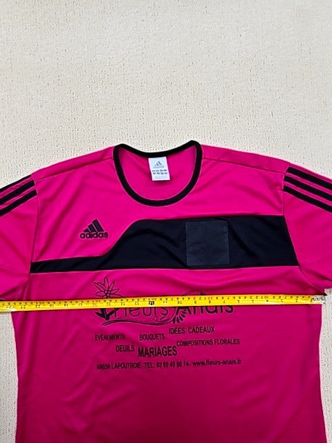 Adidas Pink Polyester Soccer Team Jersey Thailand 1pc