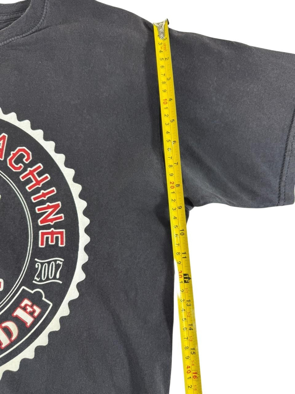 Fruit of the Loom Graphic T-Shirt Men's Size L Black Support Southside Print
