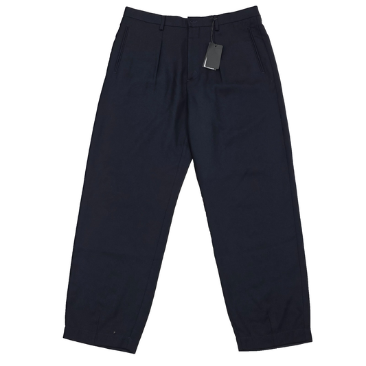 Giorgio Armani Women's Blue Pants, Wide Leg – Ref 2065E