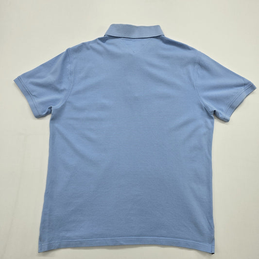 Tommy Hilfiger Men's Blue Polo Shirt – Size XL, Cotton