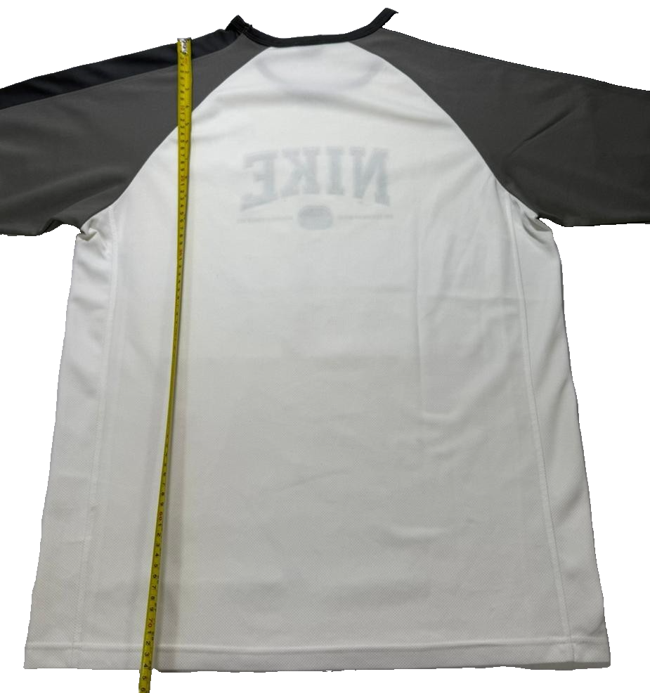 Nike Two-Tone Raglan Sleeve Tee White/Grey XXL Men