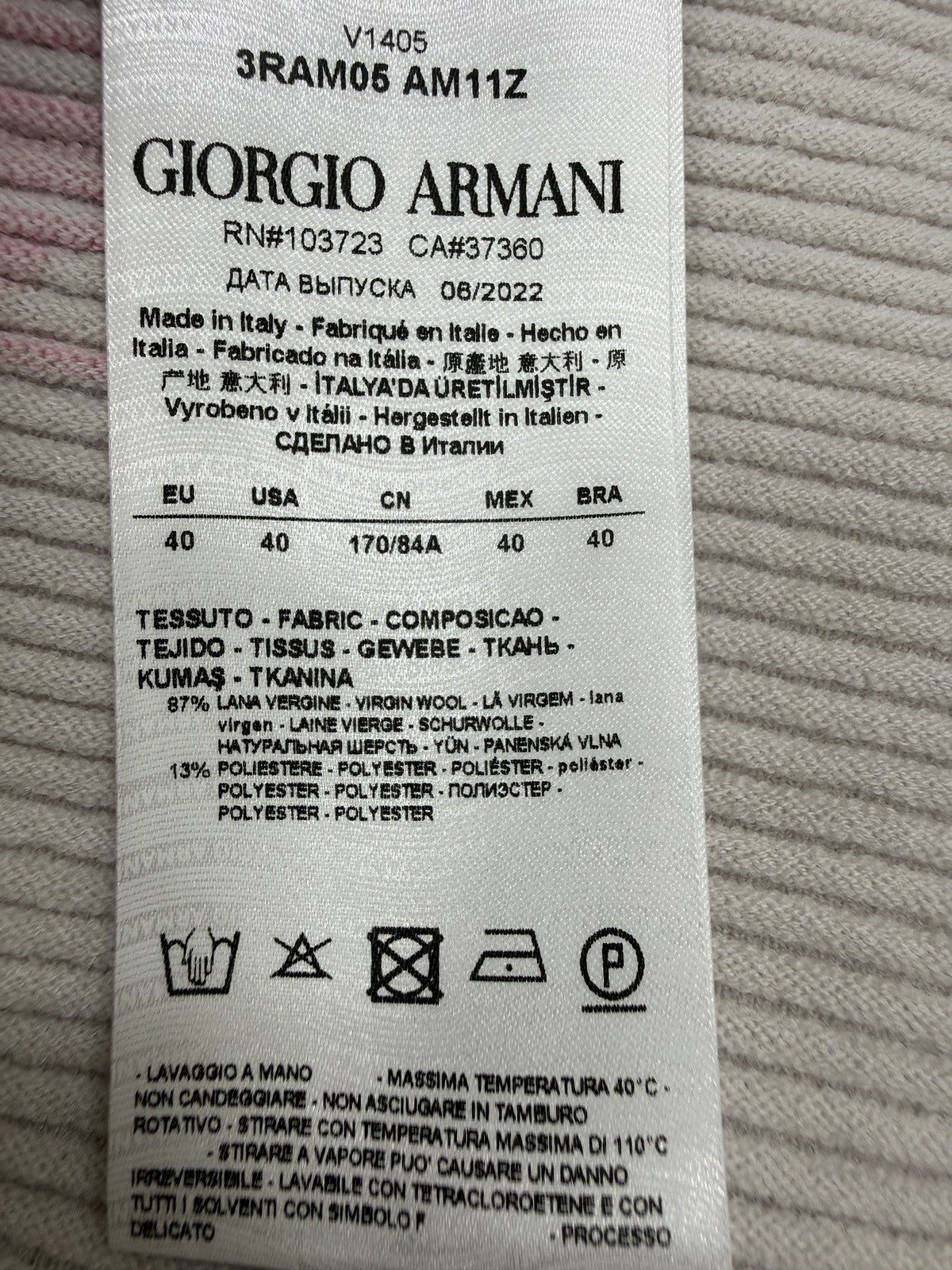 Giorgio Armani Women White Sweater product image 4