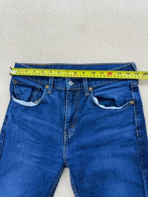 Levi's 511 Slim Fit Men's Blue Medium Wash Jeans Low Rise