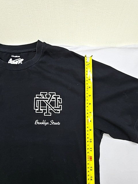 Pull&Bear Men's Black Sports T-Shirt Size M Short Sleeve Crew Neck