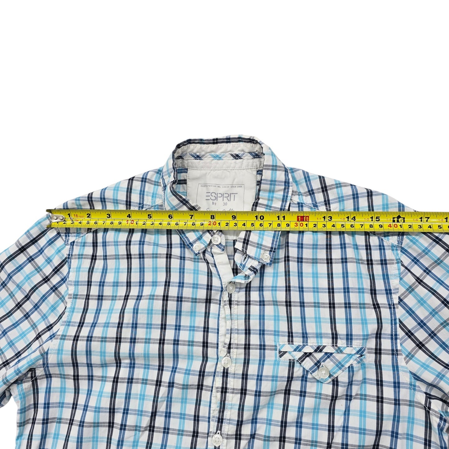 Esprit Men Blue Shirt size 30 product image 5